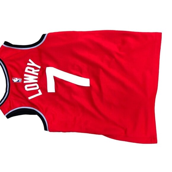 Rare Nike Basketball Jersey Toronto Raptors Kyle Lowry Medium - Picture 4 of 6